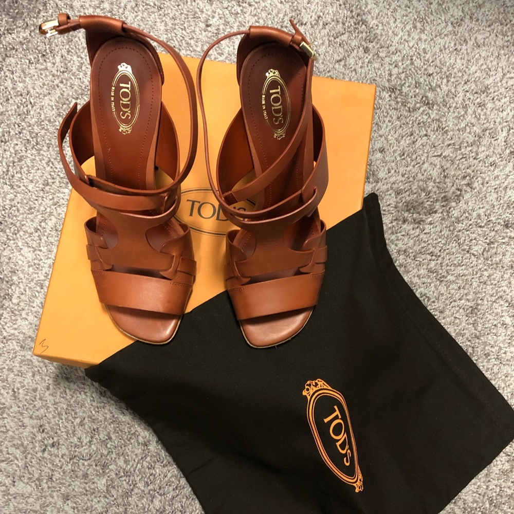 TOD’S Sandals/Heels size 9 - Picture 8 of 13
